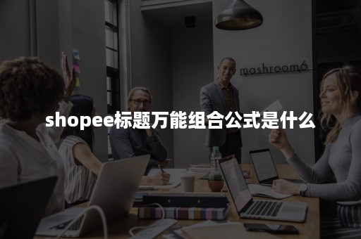 shopee标题万能组合公式是什么