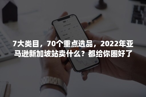 7大类目，70个重点选品，2022年亚马逊新加坡站卖什么？都给你圈好了！