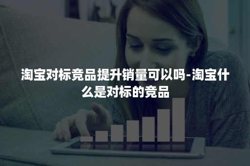 淘宝对标竞品提升销量可以吗-淘宝什么是对标的竞品