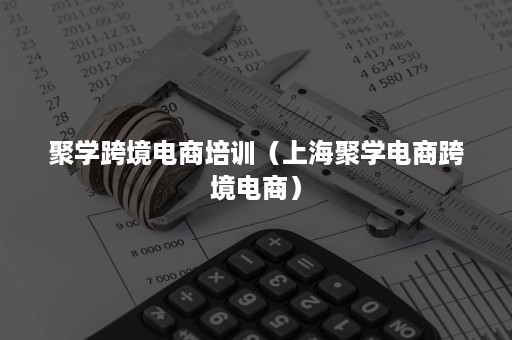 聚学跨境电商培训（上海聚学电商跨境电商）