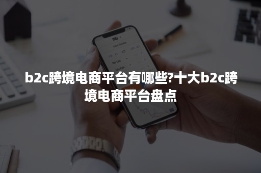 b2c跨境电商平台有哪些?十大b2c跨境电商平台盘点