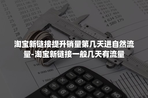 淘宝新链接提升销量第几天进自然流量-淘宝新链接一般几天有流量