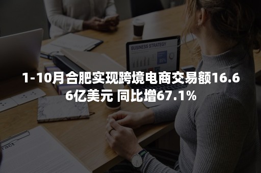 1-10月合肥实现跨境电商交易额16.66亿美元 同比增67.1%