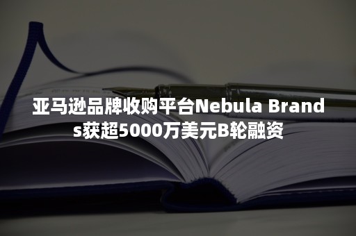 亚马逊品牌收购平台Nebula Brands获超5000万美元B轮融资