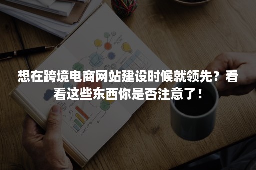 想在跨境电商网站建设时候就领先？看看这些东西你是否注意了！