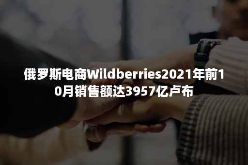 俄罗斯电商Wildberries2021年前10月销售额达3957亿卢布