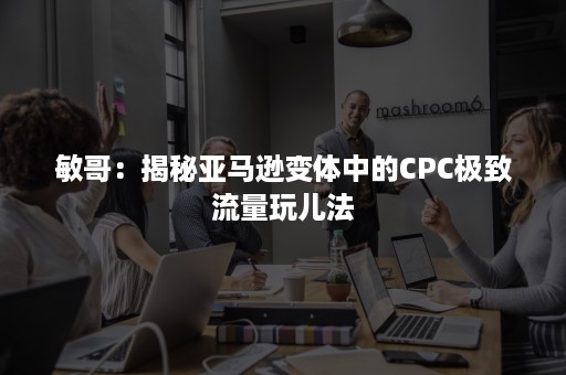 敏哥：揭秘亚马逊变体中的CPC极致流量玩儿法