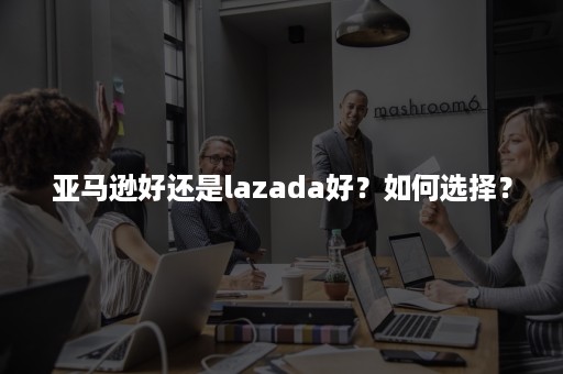 亚马逊好还是lazada好？如何选择？