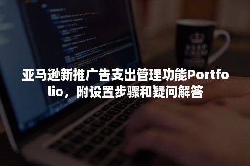 亚马逊新推广告支出管理功能Portfolio，附设置步骤和疑问解答