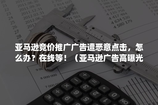 亚马逊竞价推广广告遭恶意点击，怎么办？在线等！（亚马逊广告高曝光低点击）