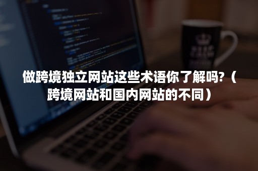 做跨境独立网站这些术语你了解吗?（跨境网站和国内网站的不同）