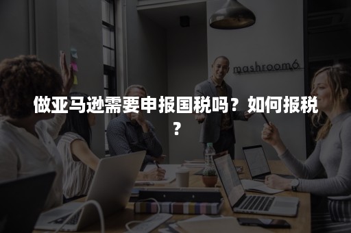 做亚马逊需要申报国税吗？如何报税？