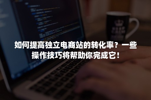 如何提高独立电商站的转化率？一些操作技巧将帮助你完成它！