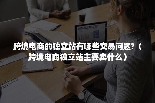 跨境电商的独立站有哪些交易问题?（跨境电商独立站主要卖什么）