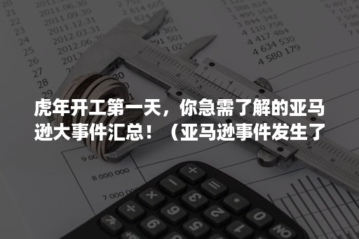 虎年开工第一天，你急需了解的亚马逊大事件汇总！（亚马逊事件发生了什么?）