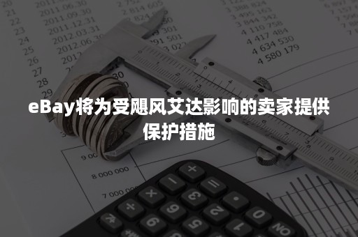 eBay将为受飓风艾达影响的卖家提供保护措施