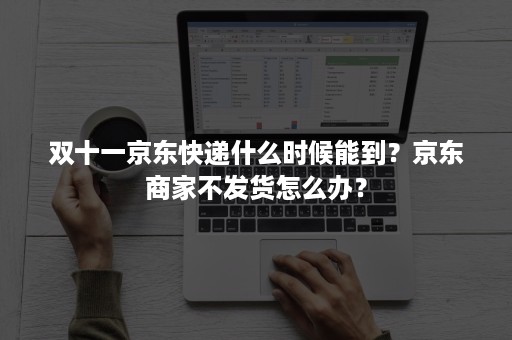 双十一京东快递什么时候能到？京东商家不发货怎么办？