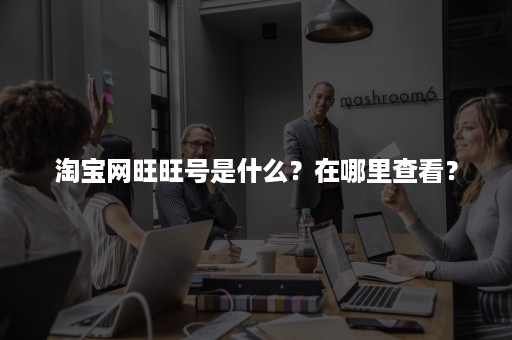 淘宝网旺旺号是什么？在哪里查看？