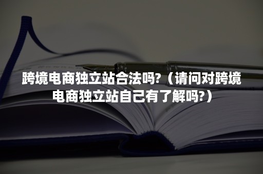 跨境电商独立站合法吗?（请问对跨境电商独立站自己有了解吗?）